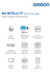 Omron M4 İntelli IT Koldan Ölçer Tansiyon Aleti