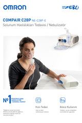 Omron C28P Kompresörlü Nebulizatör