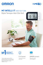 Omron M7 Intelli IT AFib Koldan Ölçer Tansiyon Aleti