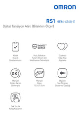 Omron Bilekten Ölçer Tansiyon Aleti RS1