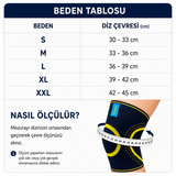 Case KB 315 Örme Dizlik – Günlük ve Spor Kullanımına Uygun Diz Desteği