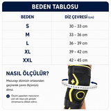 Case KB 714 Patella ve Ligament Destekli Örme Dizlik – Stabilizasyon Destekli Diz Koruyucu