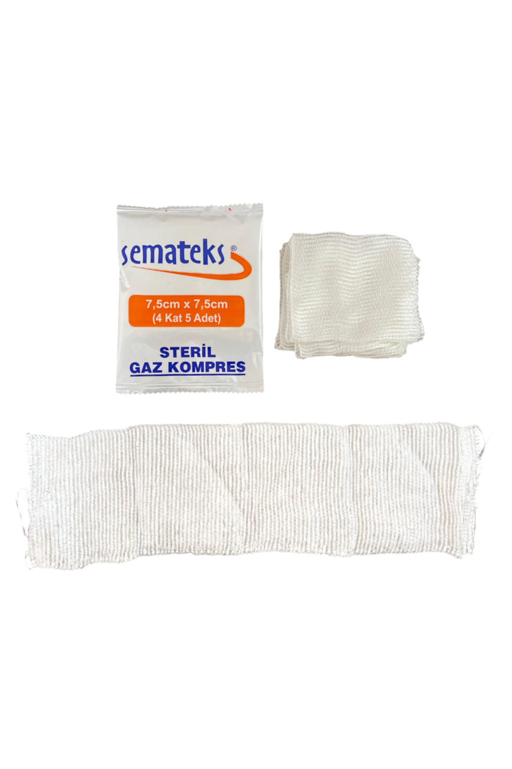 Semateks Steril Spanç 7,5cm*7,5cm